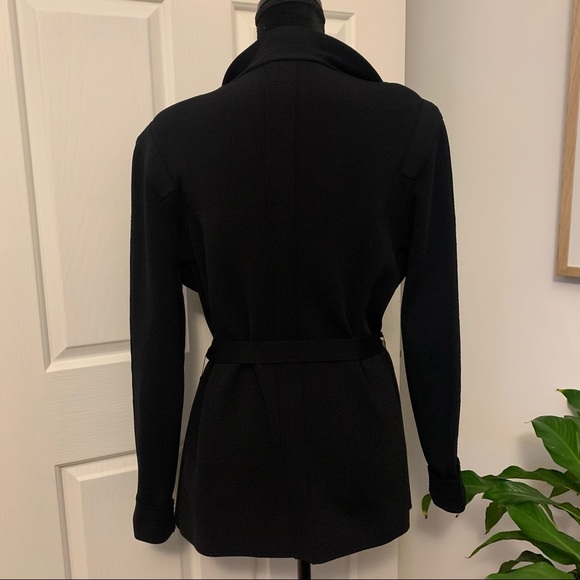 WINTER CLEARANCE: SABA knit jacket with waist tie - Picture 4 of 13